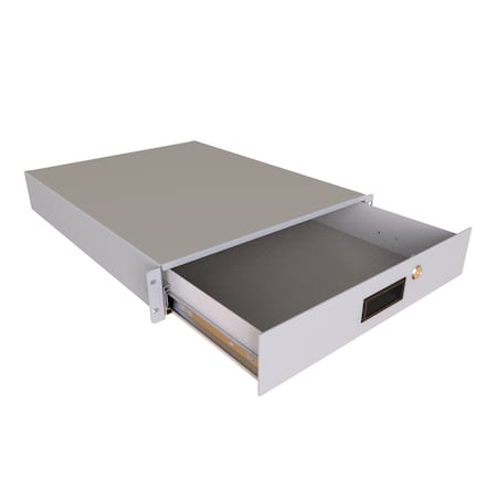 Hammond 2U 22D LOCKING DRAWER RDRW1900322LG1